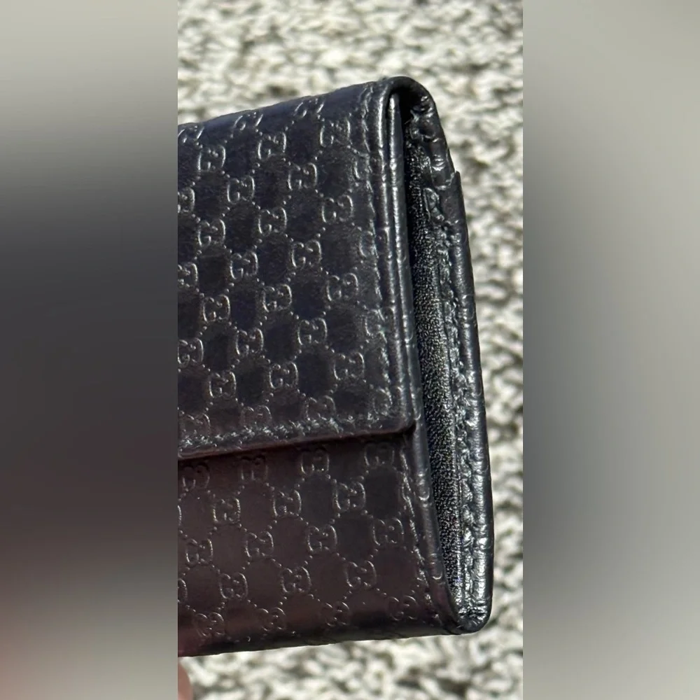 🚨SALE🚨Gucci guccissima black card holder - Picture 6 of 8